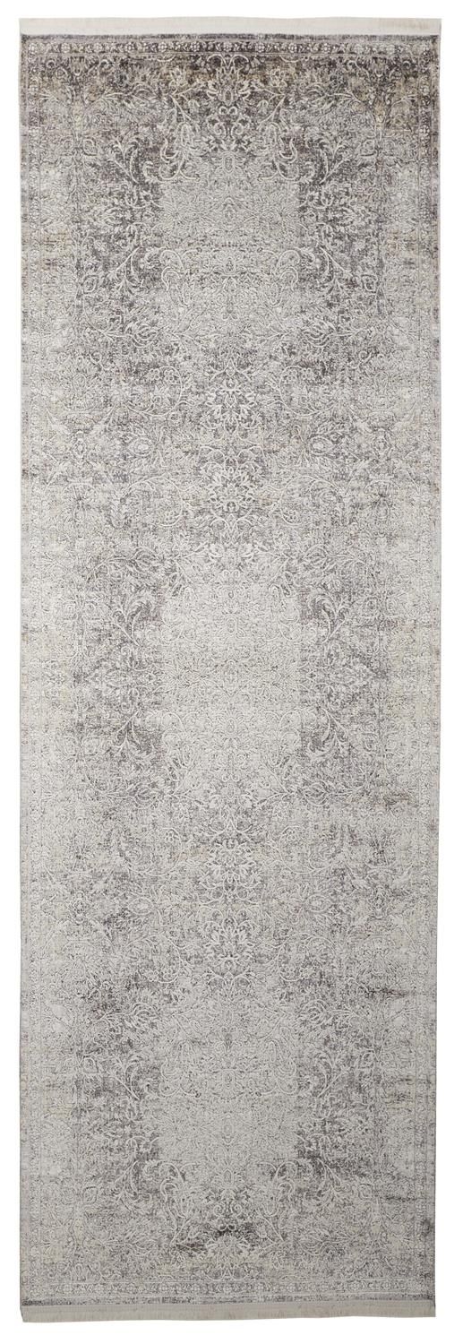 media image for Melmas Stone Gray Rug by BD Fine Flatshot Image 1 233