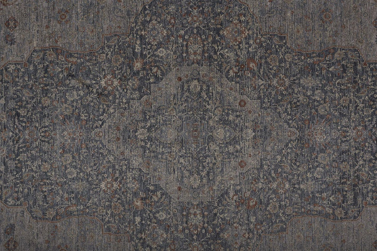 Gilford Gray and Rust Rug by BD Fine Texture Image 1