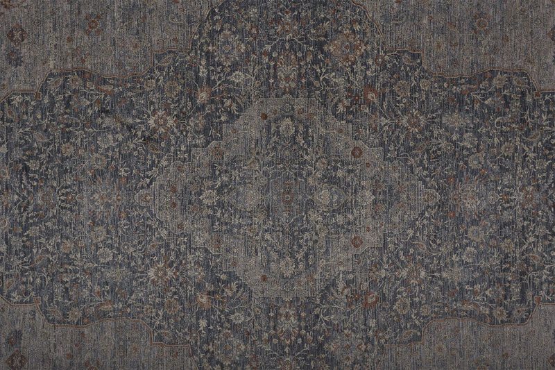 media image for Gilford Gray and Rust Rug by BD Fine Texture Image 1 243