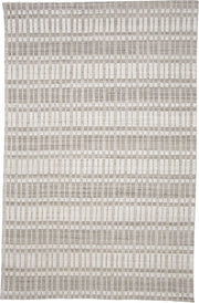 Odami Hand Woven Taupe and Ivory Rug by BD Fine Flatshot Image 1
