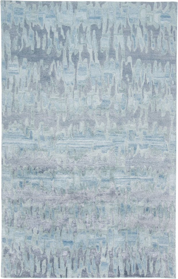 Orwell Hand Tufted Blue and Gray Rug by BD Fine Flatshot Image 1