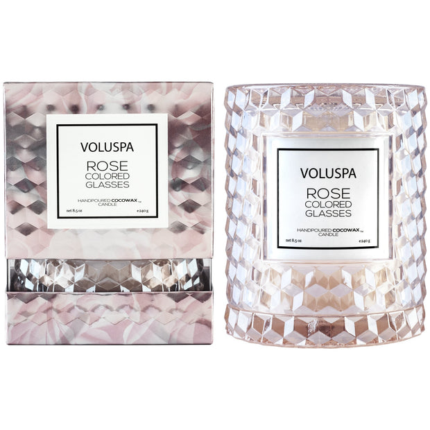 Icon Cloche Cover Candle in Rose Colored Glasses design by Voluspa