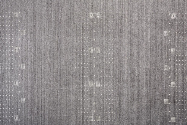 Yurie Hand Knotted Gray and Ivory Rug by BD Fine Texture Image 1