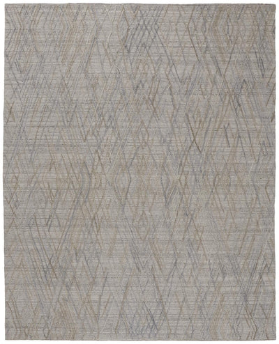 product image of Huntley Hand Woven Gray and Blue Rug by BD Fine Flatshot Image 1 596