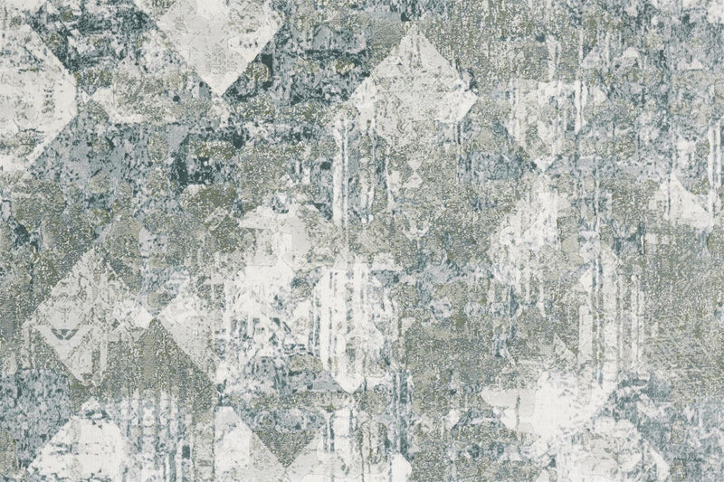 media image for Halton Green and Ivory Rug by BD Fine Texture Image 1 277