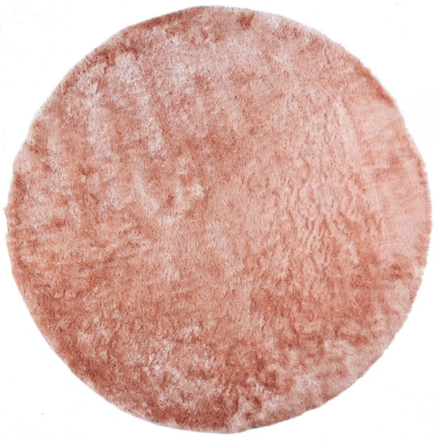 Freya Hand Tufted Salmon Pink Rug by BD Fine Flatshot Image 1