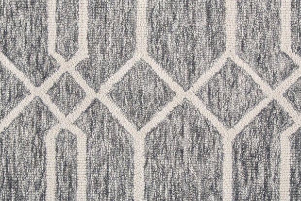 Natal Hand Tufted Gray Rug by BD Fine Texture Image 1