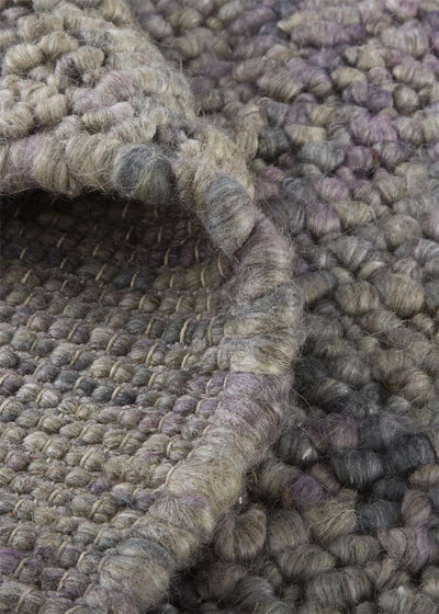 product image for Genet Hand Woven Purple and Beige Rug by BD Fine Roll Image 1 65