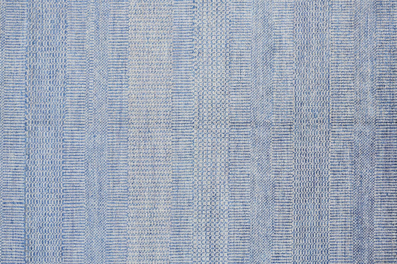 media image for Caldecott Hand Knotted Cobalt Blue and Gray Rug by BD Fine Texture Image 1 235