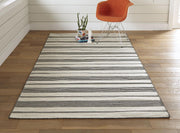 Granberg Hand Woven Black and White Rug by BD Fine Roomscene Image 1