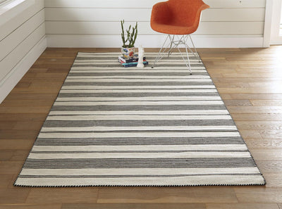 product image for Granberg Hand Woven Black and White Rug by BD Fine Roomscene Image 1 8