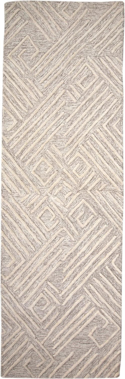 product image for Fadden Hand Tufted Ivory and Tan Rug by BD Fine Flatshot Image 1 52