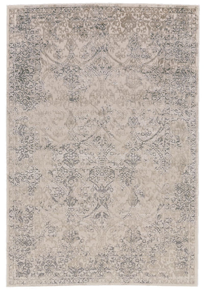 product image for Alexander Ivory and Gray Rug by BD Fine Flatshot Image 1 6