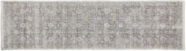 Melmas Pewter and Stone Gray Rug by BD Fine Flatshot Image 1