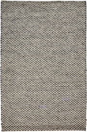 Genet Hand Woven Gray and Ivory Rug by BD Fine Flatshot Image 1
