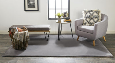 product image for Len Warm Dark Gray Rug by BD Fine Roomscene Image 1 25