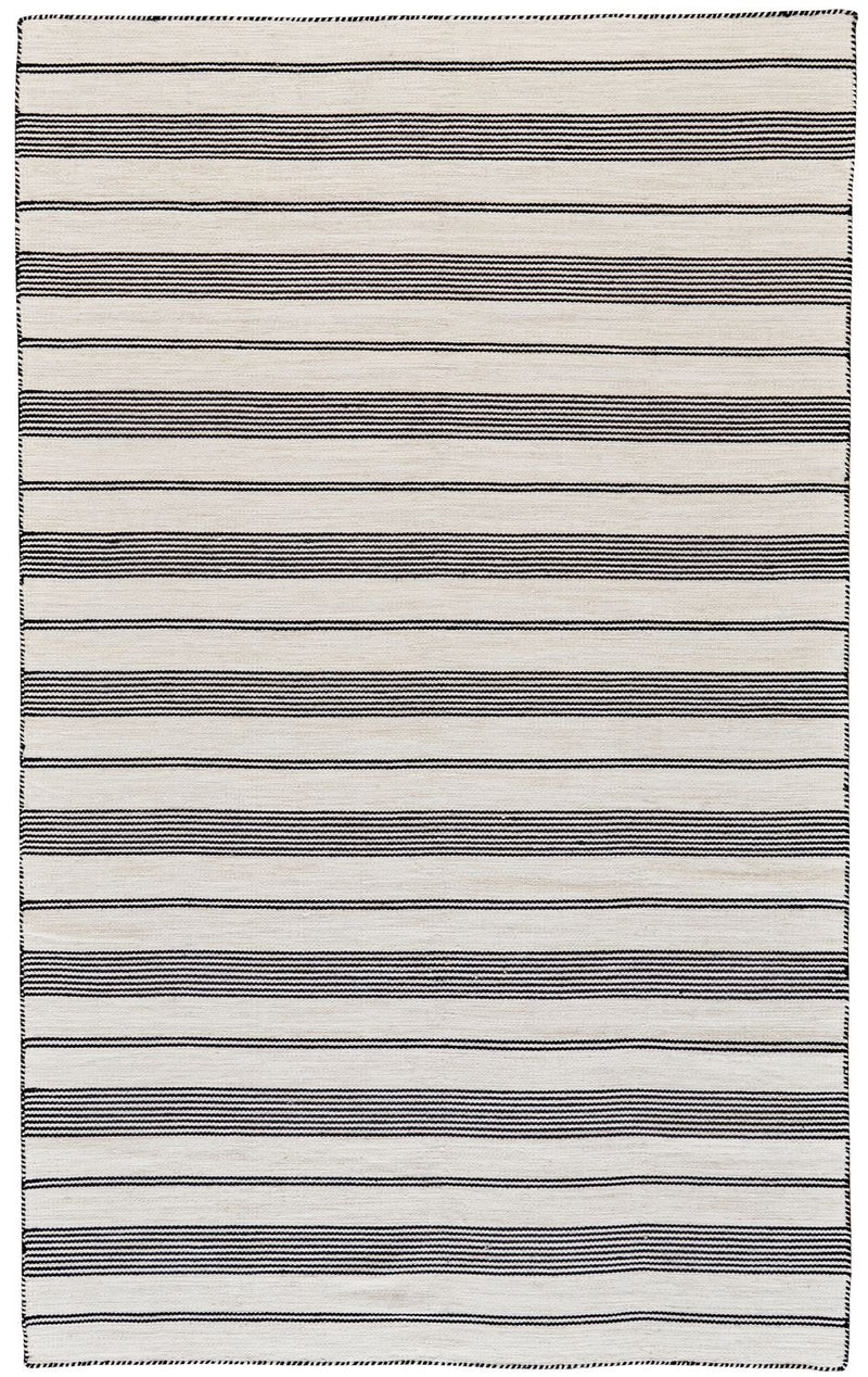 media image for Granberg Hand Woven Black and White Rug by BD Fine Flatshot Image 1 221