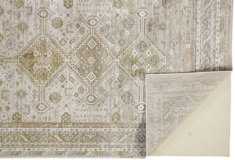 media image for Tripoli Gold Rug by BD Fine Fold Image 1 246