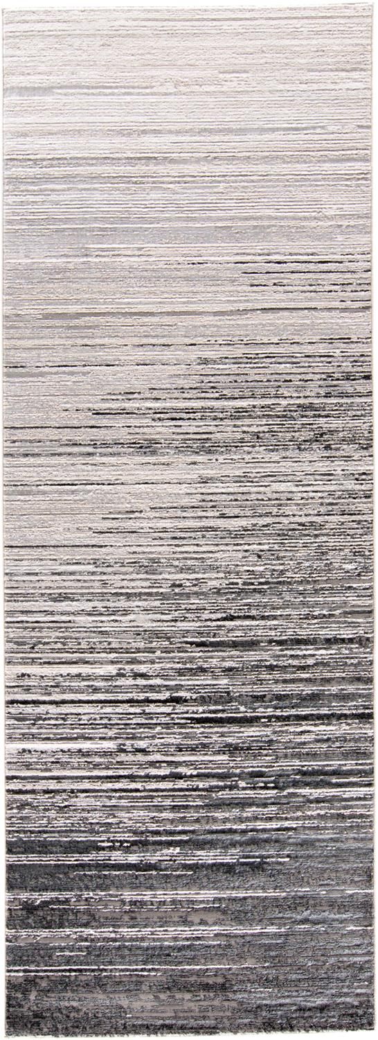 media image for Orin Black and Silver Rug by BD Fine Flatshot Image 1 274