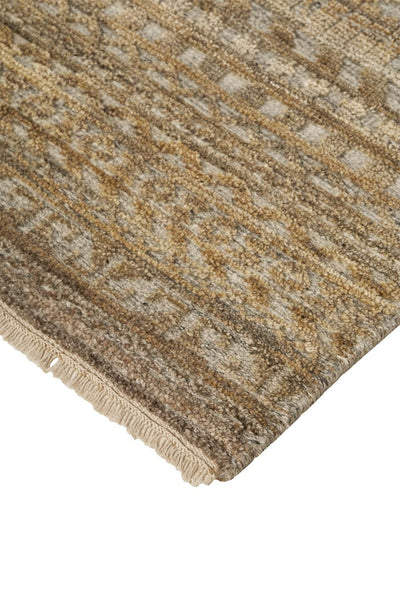 product image for Eckhart Hand Knotted Brown and Gray Rug by BD Fine Corner Image 1 54