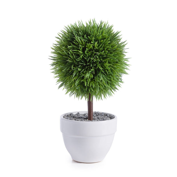 Jardin 10" Potted Faux Topiary