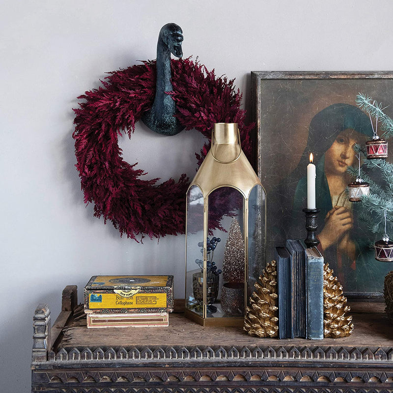 media image for Lantern with Mirror Base and Handle 210
