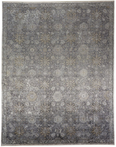 product image for Melmas Pewter and Stone Gray Rug by BD Fine Flatshot Image 1 77