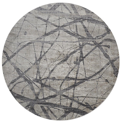 product image for Kiba Warm Gray and Charcoal Rug by BD Fine Flatshot Image 1 95