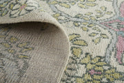Bennet Hand Knotted Gray and Pink Rug by BD Fine Roll Image 1