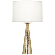 Dal Tapered Table Lamp in Various Finishes design by Robert Abbey