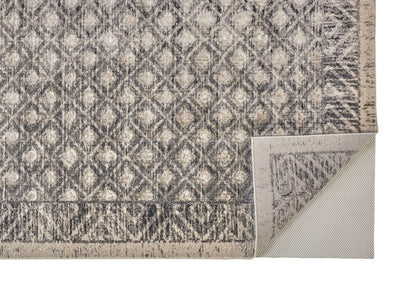 product image for Kiba Black and Ivory Rug by BD Fine Fold Image 1 14