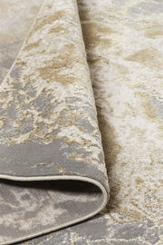 Tripoli Gray and Beige Rug by BD Fine Roll Image 1