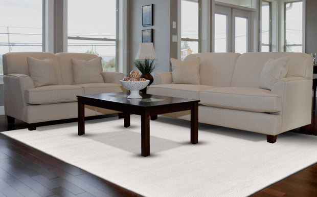 Knox Hand Woven Bright White Rug by BD Fine Roomscene Image 1