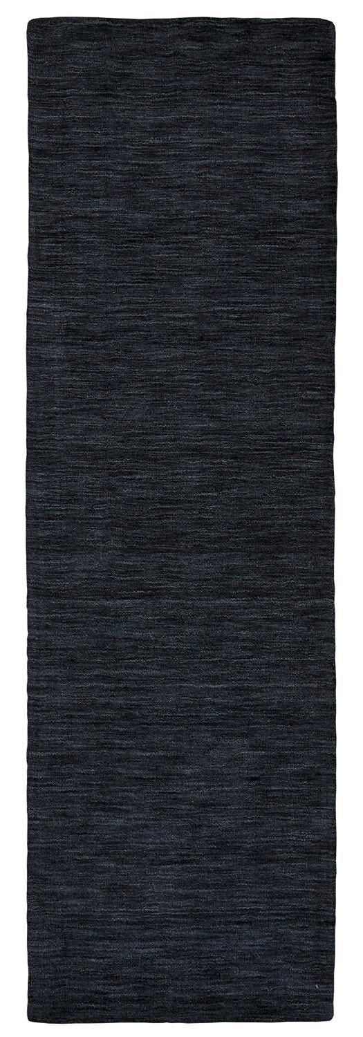 media image for Celano Hand Woven Black and Gray Rug by BD Fine Flatshot Image 1 219