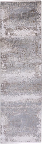 Lindstra Gray and Silver Rug by BD Fine Flatshot Image 1