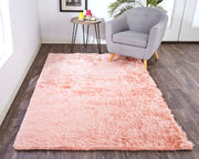 Freya Hand Tufted Salmon Pink Rug by BD Fine Roomscene Image 1