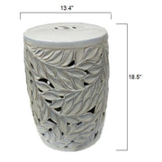 achilles indoor outdoor ceramic garden stool by surya aeh 001 8