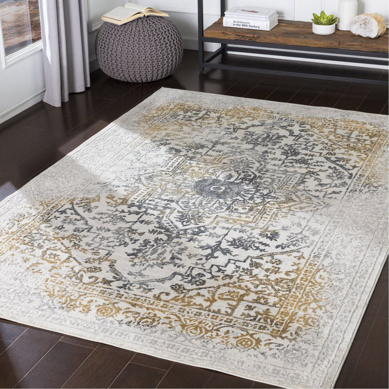 media image for Aisha AIS-2308 Rug in Charcoal & Grey by Surya 235