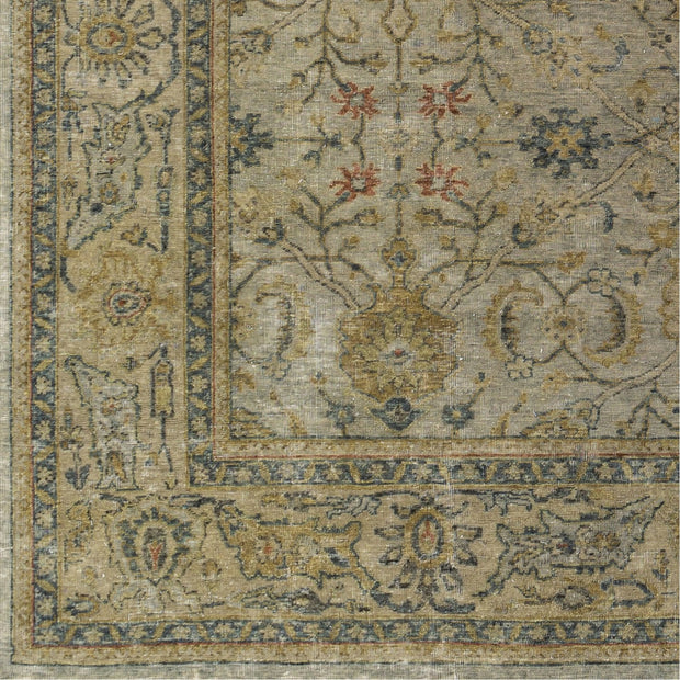 Anatolia ANY-2300 Hand Knotted Rug in Olive by Surya