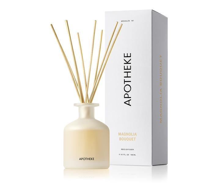 Magnolia Bouquet Reed Diffuser design by Apotheke