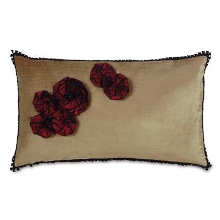 Spanish Rose Designer Pillow design by Studio 773