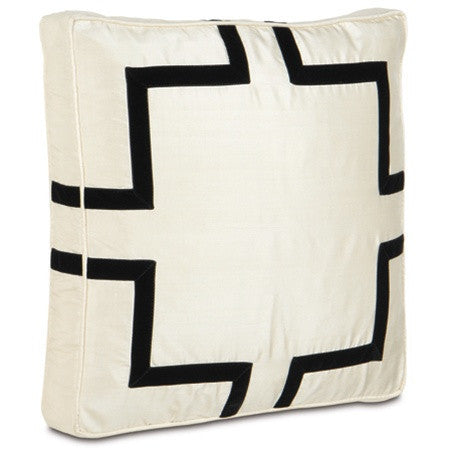 Black Velvet Box Designer Pillow design by Studio 773