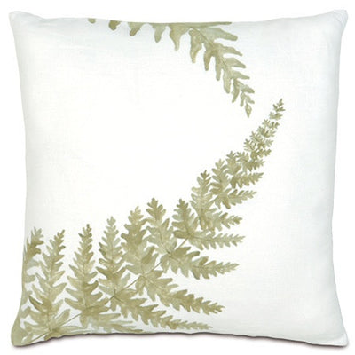 product image of Fern Sprigs Hand-Painted Designer Pillow design by Studio 773 560