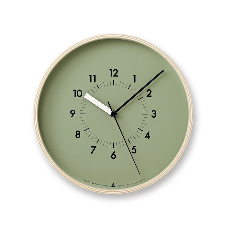 SOSO Clock in Green
