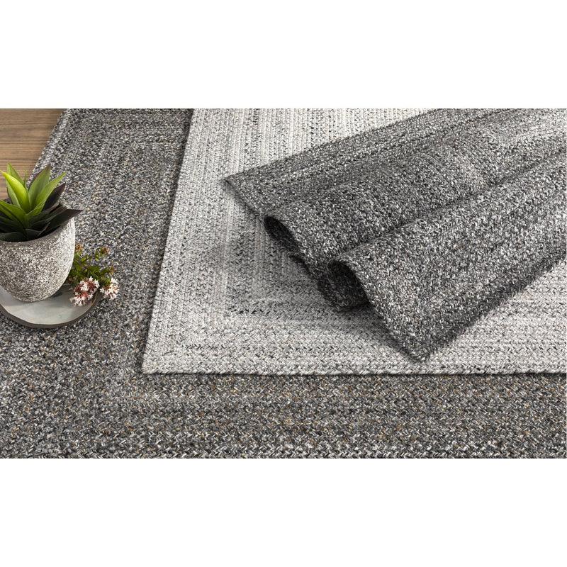 media image for Azalea AZA-2321 Hand Woven Indoor/Outdoor Rug in Charcoal & Cream by Surya 271