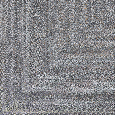 product image for Azalea AZA-2321 Hand Woven Indoor/Outdoor Rug in Charcoal & Cream by Surya 48