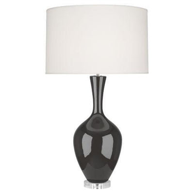product image of Audrey Table Lamp (Multiple Colors) with Fondine Fabric Shade design by Robert Abbey 544