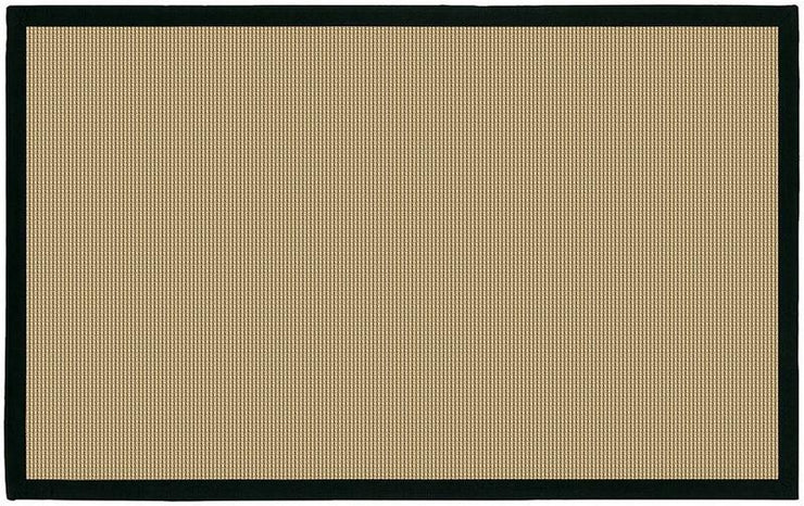 Bay Area Rug in Beige with Black Trim design by Chandra rugs
