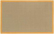 Bay Area Rug in Beige with Orange Trim design by Chandra rugs