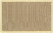 Bay Area Rug in Beige with Yellow Trim design by Chandra rugs